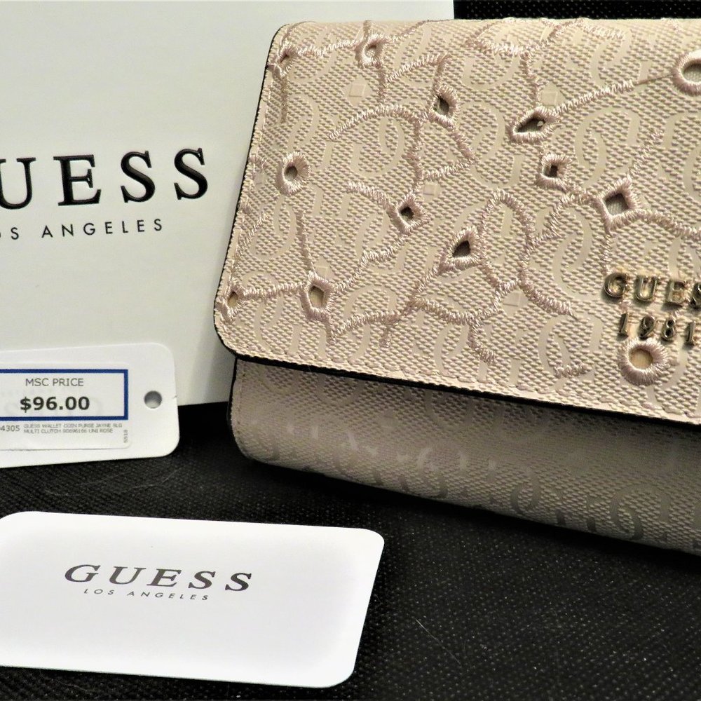GUESS Tri-Fold Wallet - Women's